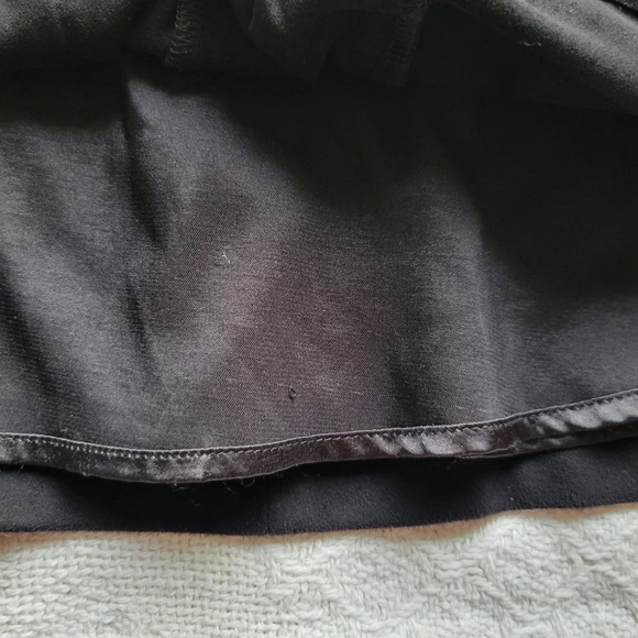 Brunette  The Label Faux Suede Stevie Skirt- Black - Picture 5 of 10